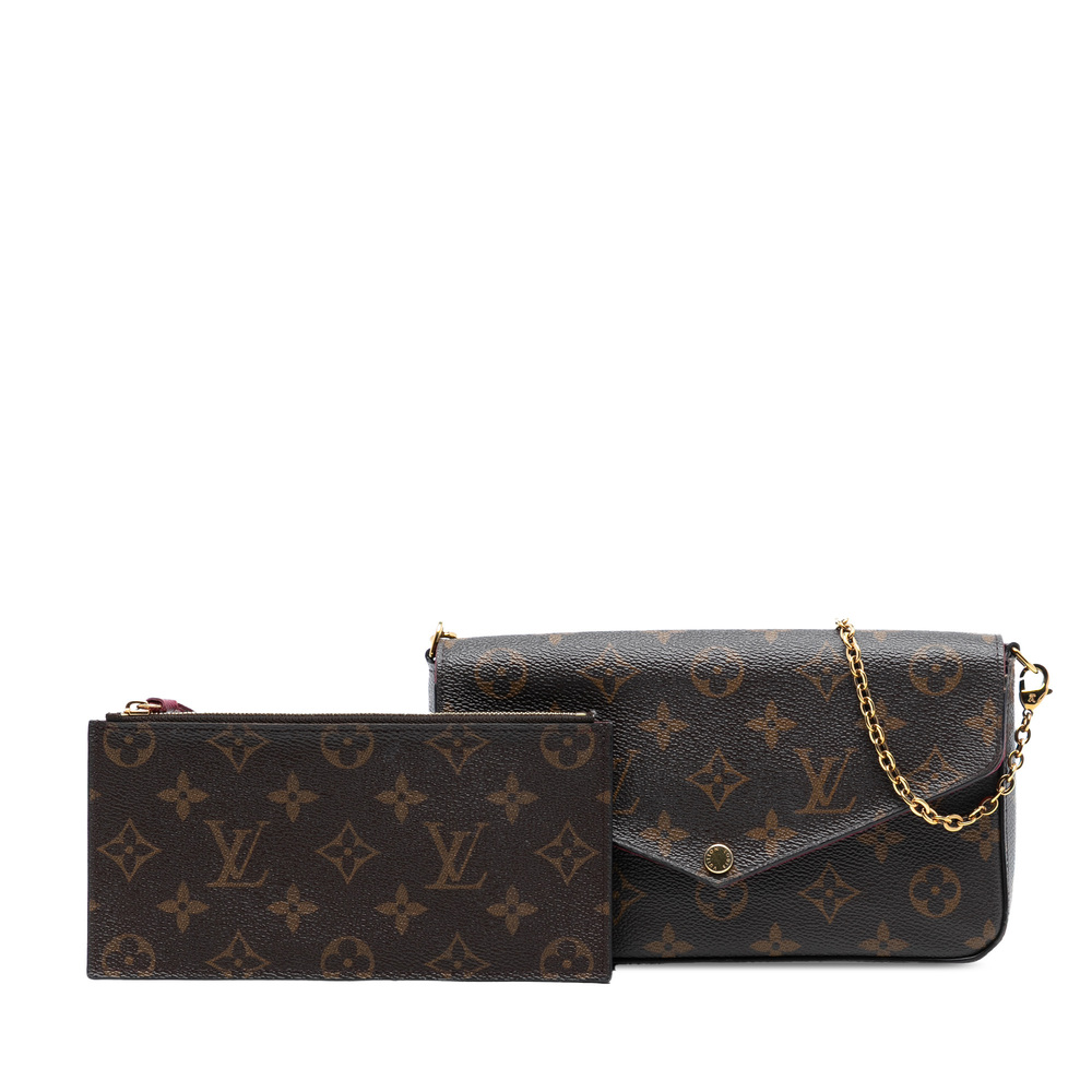 Pre-Loved Louis Vuitton Monogram Pochette Felicie - Picture 7 of 8